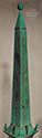 Unusual archectural roof finial ~ Click here to see a larger picture.