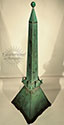 Unusual archectural roof finial ~ Click here to see a larger picture.