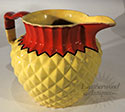 Click here to see a larger view of this canary diamond embossed jug