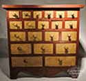 An attractive Apothecary Chest, click here to see a larger picture